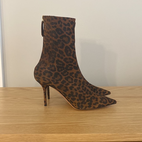 Aquazurra Cheetah Boots - Picture 1 of 5